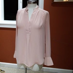 Ann Taylor pale pink blouse